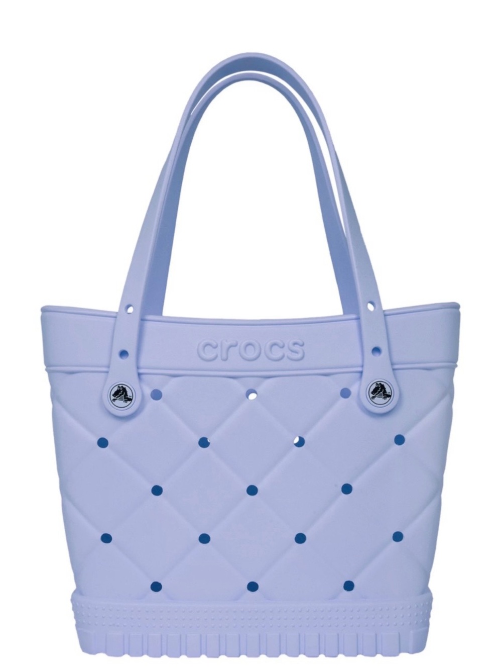 CROCS Lavender Quilted Tote Bag